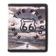 Route 66 Carteira Porta-Notas Vertical com Porta-Moedas WISCONSIN Preto - Ref. 237.R1190101 Route 66 Carteira Porta-Notas Vertical com Porta-Moedas WISCONSIN Preto - Ref. 237.R1190101