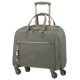 Samsonite Pasta com Rodas 15.6” KARISSA Biz Gunmetal Green - Ref. 9260N00738