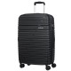 American Tourister Mala de Viagem / Trolley Médio 68cm 4R Exp AERO RACER Jet Black | Ref. 9261G00209