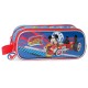 Estojo Escolar Duplo Compartimento MICKEY WORLD Multicolor - Ref. 186.2364261 Estojo Escolar Duplo Compartimento MICKEY WORLD Multicolor - Ref. 186.2364261