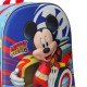 Mochila Escolar Adaptável 33cm MICKEY WORLD Multicolor | Ref. 186.23622B1