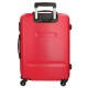 Mala de Viagem / Trolley Médio 65cm 4 Rodas ROLL ROAD Flex Vermelha | Ref. 186.5849464B
