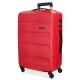 Mala de Viagem / Trolley Médio 65cm 4 Rodas ROLL ROAD Flex Vermelha | Ref. 186.5849464B