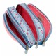 Estojo Escolar Triplo Compartimento Enso I LOVE SWEETS Azul | Ref. 186.9234761