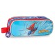 Estojo Escolar Duplo Compartimento SPIDERMAN STREET Azul - Ref. 186.2384261