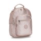 Kipling Mochila Pequena SEOUL S Metallic Rose - Ref. 187.KI3789G45(3)