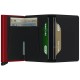 Secrid SLIMWALLET Matte Black & Red | Ref. 297.SM-P-R