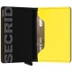 Secrid SLIMWALLET Matte Black & Yellow | Ref. 297.SM-P-Y