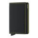 Secrid SLIMWALLET Matte Black & Yellow | Ref. 297.SM-P-Y
