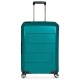 Jaslen Mala/Trolley de Viagem Média 64cm 4 Rodas Spinner LONDRES Turquesa - Ref. 237.16110002A(6)
