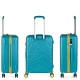 Lois Mala/Trolley de Viagem Médio 66cm 4 Rodas Spinner ZION Azul - Ref. 237.17110001B(4)