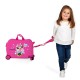 Mala Infantil ABS com 4 Rodas MINNIE LOVE Rosa - Ref. 186.2059822(4)
