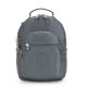 Kipling Mochila SEOUL S Steel Grey Metallic - Ref. 187.KI3789H55