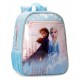 Mochila Pré-Escolar Frozen 28cm Adaptável TRUE TO MYSELF Azul | Ref. 186.47621B1