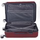 Benzi Mala de Cabine / Trolley 55cm 4 Rodas Spinner Bordô | Ref. 288.BZ5417A-BO
