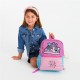 Mochila Pré-Escolar 32 cm Adaptável Minnie PINK VIBES | Ref. 186.25122B1