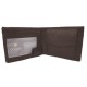 Carteira de Homem Doggy Horizontal com Porta Moedas RFID LUXLINE Castanho | Ref. 86.A101C