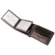 Carteira de Homem Doggy Horizontal com Porta Moedas RFID LUXLINE Castanho | Ref. 86.A135C
