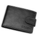 Carteira de Homem Doggy Horizontal com Porta Moedas RFID LUXLINE Preto | Ref. 86.A169P