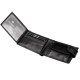 Carteira de Homem Doggy Horizontal com Porta Moedas RFID LUXLINE Preto | Ref. 86.A169P