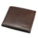 Carteira de Homem Doggy Horizontal RFID LUXLINE Castanho | Ref. 86.A136C