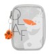 Estojo Escolar Kipling 100 PENS Frosted Olaf | Ref. 187.KI09181CU Estojo Escolar Kipling 100 PENS Frosted Olaf | Ref. 187.KI09181CU