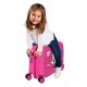 Mala Viagem Infantil 4 Rodas Minnie Hi Love Rosa | Ref. 186.2569862