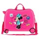 Mala Viagem Infantil 4 Rodas Minnie Hi Love Rosa | Ref. 186.2569862