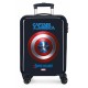 Mala/Trolley de Cabine 55cm 4 Rodas Spinner Captain America Azul Escuro | Ref. 186.4671763