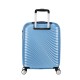 American Tourister Mala/Trolley de Cabine 55cm 4 Rodas Spinner JETGLAM Azul Claro Metálico | Ref. 9271G00171