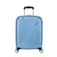 American Tourister Mala/Trolley de Cabine 55cm 4 Rodas Spinner JETGLAM Azul Claro Metálico | Ref. 9271G00171