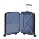 AMERICAN TOURISTER Mala de Cabine / Trolley 55cm 4R Airconic Preta | Ref. 9288G00109