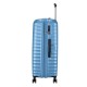 American Tourister Mala/Trolley de Viagem Grande 77cm 4 Rodas Spinner Expansível JETGLAM Azul Claro Metálico | Ref. 9271G00371 American Tourister Mala/Trolley de Viagem Grande 77cm 4 Rodas Spinner Expansível JETGLAM Azul Claro Metálico | Ref. 9271G00371