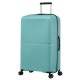 American Tourister Mala/Trolley de Viagem Grande 77cm 4 Rodas Spinner AIRCONIC Azul Claro | Ref. 9288G00361