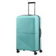 American Tourister Mala/Trolley de Viagem Grande 77cm 4 Rodas Spinner AIRCONIC Azul Claro | Ref. 9288G00361