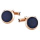 Botões de Punho Montblanc Meisterstück Azul/Dourado | Ref. 238.112908 Botões de Punho Montblanc Meisterstück Azul/Dourado | Ref. 238.112908