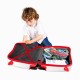 Mala Viagem Infantil 4 Rodas MOVOM Monsters Vermelho | Ref. 186.3729865