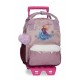 Mochila Pré-Escolar 28 cm com Carro Frozen DESTINY AWAITS Violeta | Ref. 186.25521N1