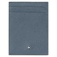 Porta Cartões Montblanc 5CC Sartorial Azul Porta Cartões Montblanc 5CC Sartorial Azul