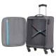 American Tourister Mala/Trolley de Cabine 55cm 4 Rodas Spinner HEAT WAVE Cinzento | Ref. 9295G00208 American Tourister Mala/Trolley de Cabine 55cm 4 Rodas Spinner HEAT WAVE Cinzento | Ref. 9295G00208