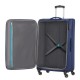 American Tourister Mala de Viagem / Trolley Gigante 80cm 4 Rodas HEAT WAVE Azul | Ref. 9295G00441