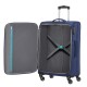 American Tourister Mala de Viagem / Trolley Médio 68cm 4 Rodas HEAT WAVE Azul | Ref. 9295G00341