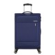 American Tourister Mala de Viagem / Trolley Médio 68cm 4 Rodas HEAT WAVE Azul | Ref. 9295G00341