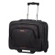 American Tourister Pasta com Rodas para Portátil 15.6'' AT WORK Preto/Laranja | Ref. 9233G00639