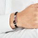 Pulseira de Homem Montblanc Preto/Vermelho | Ref. 238.11855563