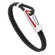 Pulseira de Homem Montblanc Preto/Vermelho | Ref. 238.11855563