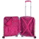 Mala de Cabine / Trolley 55cm 4R AGATHA RUIZ DE LA PRADA Corazones Fuschia | Ref. 237.13115001
