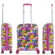 Mala de Cabine / Trolley 55cm 4R AGATHA RUIZ DE LA PRADA Corazones Fuschia | Ref. 237.13115001