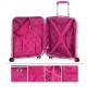 Mala de Cabine / Trolley 55cm 4R AGATHA RUIZ DE LA PRADA Corazones Fuschia | Ref. 237.13115001