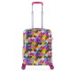 Mala de Cabine / Trolley 55cm 4R AGATHA RUIZ DE LA PRADA Corazones Fuschia | Ref. 237.13115001